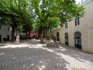 little square in Portugal