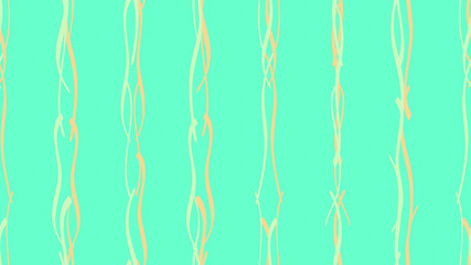 Easy pattern from smooth wavy color lines The element of beautiful design packaging, tiles, textiles, wallpapers, covers, cards, corporate identity Light calligraphic waves