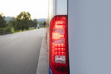 Bus an der Haltestelle