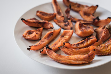 Roasted Pumpkin pieces
