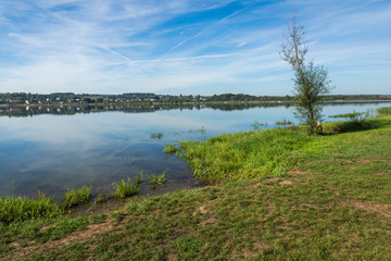 Fototapeta na wymiar Brodzkie lake near Krynki, Swietokrzyskie, Poland