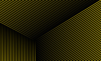 Vector Illustration of the pattern of white lines on black background. EPS10.