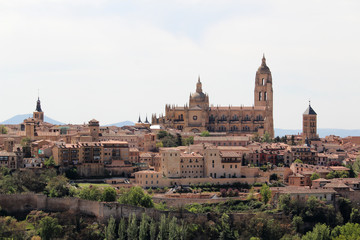 Fototapeta premium Cathedral de Segovia, Spain