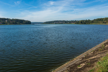 Brodzkie lake near Krynki, Swietokrzyskie, Poland