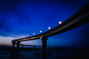 Inaba Port Line Bridge, Mie, Japan