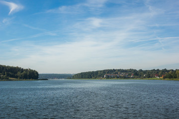 Brodzkie lake near Krynki, Swietokrzyskie, Poland