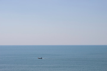 Obraz premium boat in the sea