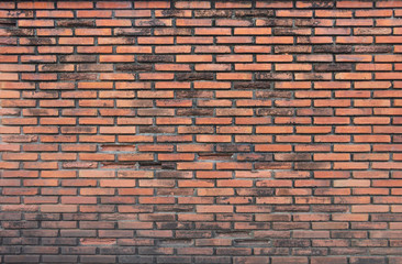 red brick wall background