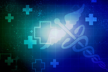 Obraz premium 2d illustration Health care and medical logo 