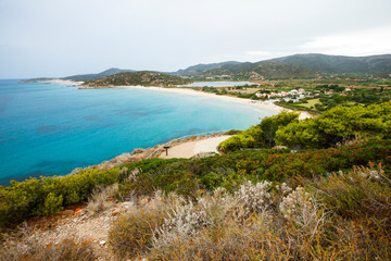 Fototapeta na wymiar Bellissima Spiaggia della Sardegna