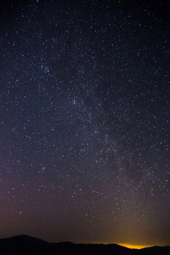 The starry sky