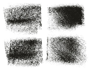 Fototapeta premium Paint Roller Rough Grunge Backgrounds High Detail Abstract Vector Lines & Background Set 148