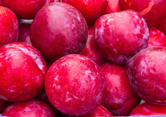 Ripe plums