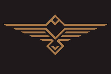 minimum eagle logo, printing on t-shirt