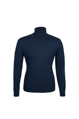 Blue shirt isolated on white background