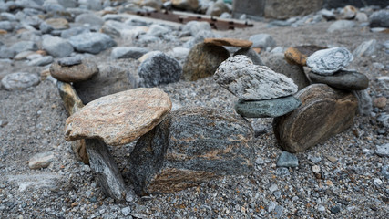 Fototapeta premium Steingebilde