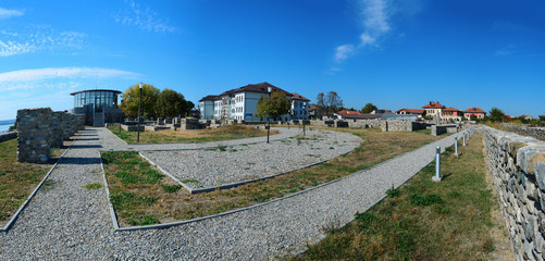 Roman fort panorama