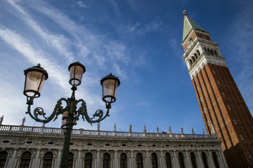 Fototapeta na wymiar Campanile di San Marco, Venezia