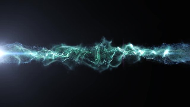 Abstract Background With Loopable Motion Wave/
4k animation of an abstract fractal light silk elegant field with particles and turbulence lines waving smoothly