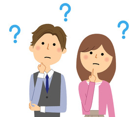 若いカップル　疑問