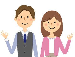 若いカップル　OK