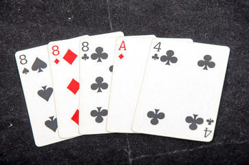 playing cards  poker hands