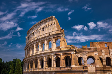 Fototapeta premium Rome Colosseum Architecture in Rome City Center