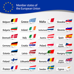 The 28 Member States of the European Union