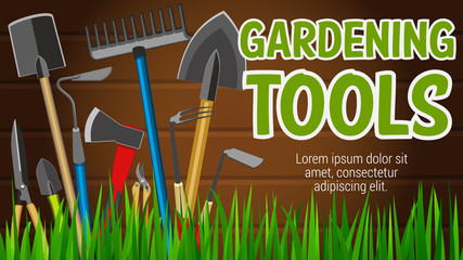 Agriculture, gardening and farming tools