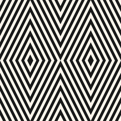 Vector geometric seamless pattern with rhombuses, stripes, diagonal lines