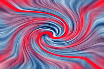 radial color pattern