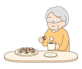 コーヒー_おばあちゃん2