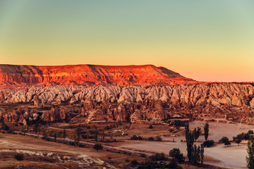 Amazing mountain landscape in central Turkey.