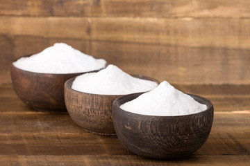 Stevia Powder, natural sweetener. Stevia rebaudiana