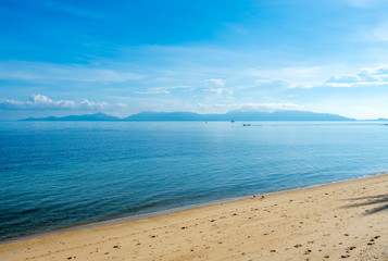 Fototapeta na wymiar Seascape view of Samui island, Thailand