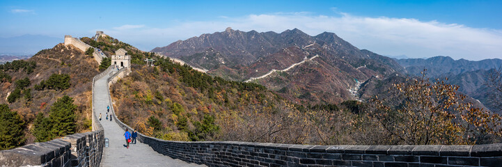 Naklejka premium Great Wall in Badaling