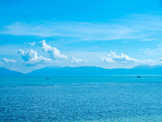 Seascape view of Samui island, Thailand