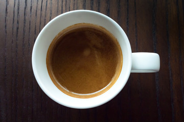 hot capuccino