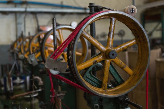 Loop machine in rope making industry