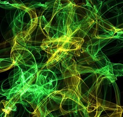 abstract colorful waves