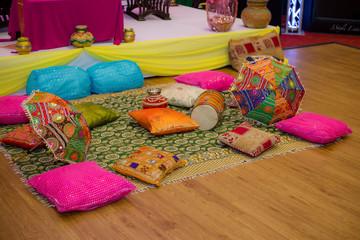 Henna Party Cushions