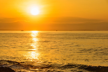 Obraz premium dawn on the sea