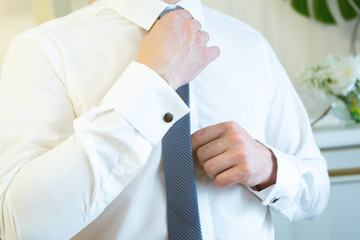 Man's style. A set of clothes for the groom.