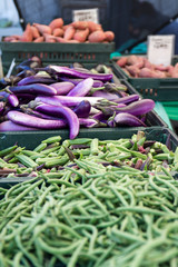Eggplants, Ocra & Produce