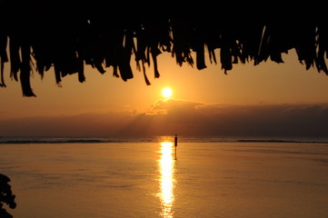 Sonnenuntergang auf Reunion