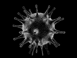 Virus, 3d, Mikroskop