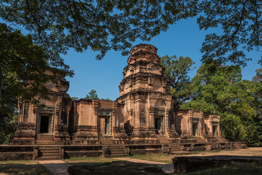 Kambodscha  - Angkor - Prasat Kravan