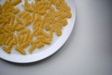 pasta on a plate