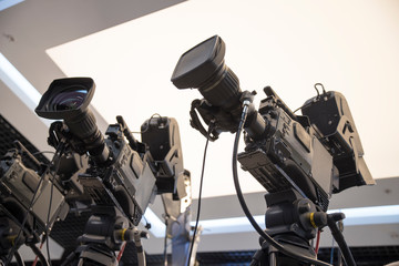 shooting a concert on television