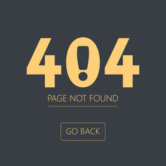 Page with a 404 error. Template reports that the page is not found.